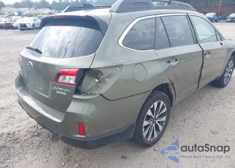 2016 Subaru Outback 2.5I Limited z USA, uszkodzony, nr VIN 4S4BSALC0G3235341